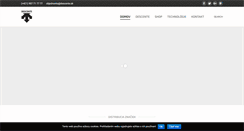 Desktop Screenshot of descente.sk
